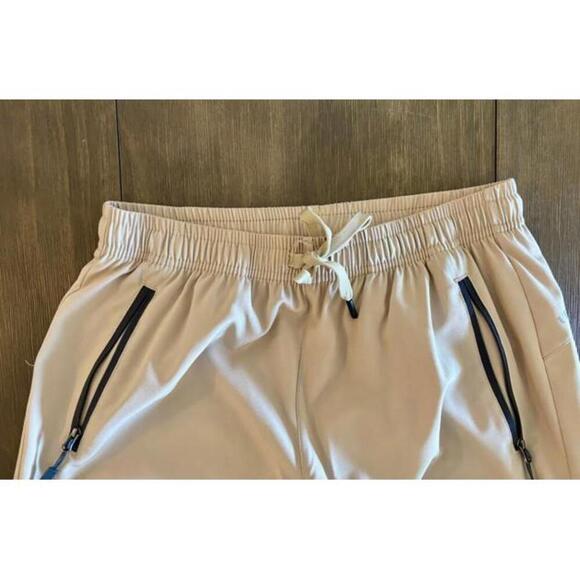 Women’s URBEST Beige Stretch Jogger Pants XS Techwear Style - Picture 2 of 9